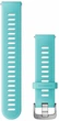 Pasek silikonowy Garmin do Venu / Forerunner 645 / Forerunner 245 / Forerunner 55 Turquoise (010-11251-9R) - obraz 1