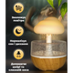 Ночник-увлажнитель воздуха гриб с эффектом дождя с подсветкой RGB UKC "Magic Мushroom" коричневый - изображение 4