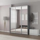 Шафа-купе IDEA серія 3 190 x 60 x 240 см Антрацит Дзеркало - изображение 1