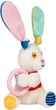 Іграшка для собак GiGwi Зайчик з кільцем і пищалкою Plush текстиль термопластична гума 16 см (2257Collar) - зображення 1