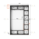 Шафа-купе IDEA серія 1 150 x 45 x 240 см Венге темний - изображение 2
