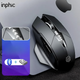 Мышь беспроводная INPHIC A1 с подключением USB 2.4Gz + Bluetooth, с аккумулятором и 2400 DPI, mate black - изображение 2