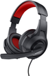 Навушники Trust Gaming Headset Black-Red (8713439247855) - зображення 1