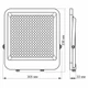 LED прожектор VIDEX PREMIUM F2 200W 5000K - изображение 5