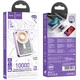 Повербанк Портативное зарядное устройство Power Bank Hoco Q14A Ice Crystal PD20W с БЗУ 10000 mAh Purple - изображение 4