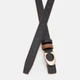 Женский кожаный двусторонний ремень Borsa Leather CV1ZK-119br-brown/black - изображение 3