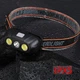 Фонарь налобный KX-215-LED+2COB, 1x18650 - изображение 7