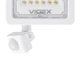 LED прожектор VIDEX F2e 10W 5000K з датчиком руху та освітленості - изображение 4