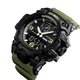 Чоловічий наручний годинник Skmei 1586 Army Green - изображение 3