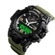 Чоловічий наручний годинник Skmei 1586 Army Green - изображение 4