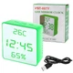 Настольные часы с будильником VST-887Y-4 Green - изображение 4