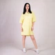 Плаття жіноче вільне Tina TN1-2144 50-52 жовтий - зображення 1