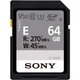 Карта памяти Sony SDXC Entry 64GB C10 UHS-II U3 V30 (SFE64A.ET4) [100452] - изображение 1