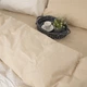 Простынь MirSon Бязь 17-0633&nbsp;Diamond&nbsp;Creamy 150х220 см (2200008466503) - изображение 3