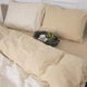 Простынь MirSon Бязь 17-0633&nbsp;Diamond&nbsp;Creamy 150х220 см (2200008466503) - изображение 4
