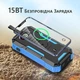 Мощный павербанк Zao PB18 (быстрая PD зарядка, солнечная панель), 30000 mAh - изображение 3