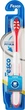 Зубна щітка середньої жорсткості, червона - Fesco Complete Medium Tothbrush (1234563-141229) - зображення 2