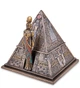 Шкатулка для украшений Veronese Царица Египта 16х15,5 см 1907205 полистоун с бронзовым покрытием - изображение 2