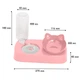Миска для котов с поилкой Taotaopets 119906 Pink 22*28,2*14,5 см - изображение 6