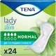 Урологічні прокладки TENA LADY SLIM NORMAL, 24 ШТ. - TENA 24шт (995586-31015814) - зображення 1