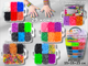 Набор для плетения браслетов из резинок Fashion loom bands set 6 ярусный 18000 резинок с аксессуарами (427374539) - изображение 2