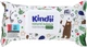 Дитячі вологі серветки, 60 шт - Kindii Natural Balance Cleanic 60шт (832941-66030) - изображение 1