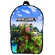Рюкзак Майнкрафт Minecraft детский (Gear bag mini M04) черный, 29 х 21 х 9 см - изображение 1