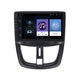 Штатная магнитола Lesko для Peugeot 207 I 2006-2009 экран 9" 1/16Gb/ Wi-Fi GPS Optima Пежо - изображение 1