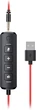 Zestaw słuchawkowy Canyon HS-07 PC Mic 3.5/USB Black (CNS-HS07B) - obraz 5