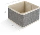 Ящик для хранения MBM HOME TH-29 LIGHT GRAY Светло-серый - изображение 2