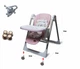 Стульчик для кормления качель 2в1 BAMBI M 5897 Pink Розовый для детей от рождения - изображение 3