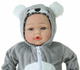 Пупс Adar Koala Costume Співає і говорить польською мовою 40 см (5901271587663) - зображення 4