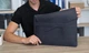 Шкіряна сумка-чохол для ноутбука 13" Apple / Asus / Dell / Lenovo / HP / Honor / Acer / Huawei / Xiaomi - (LC-03) - Синій - изображение 1