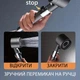 Душевая насадка массажная воронка для душа с фильтром Turbocharged shower head 4в1 силиконовые массажные шипы 3 режима подачи воды и 4 фильтра и мочалка - изображение 4