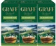Упаковка чаю зеленого Graff Green&nbsp;Paradise 20 пакетиків х 3&nbsp;шт (4820279610269) - зображення 1