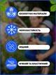 Садовый шланг поливочный растягивающийся с пистолетом 49 м синий ( 1000305691) - изображение 5