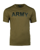 Футболка тактична Mil-Tec Армійська Бавовняна XL Олива T-SHIRT M.DRUCK 'ARMY' OLIV (11063001-905-XL) - зображення 1