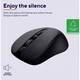 Мышка Trust Mydo Silent Wireless Black (25084) - изображение 7