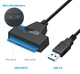 Кабель адаптер переходник USB to SATA с дополнительным питаниемдля 12в для 2,5 / 3,5" HDD / SSD дисков (внешний карман) - изображение 3