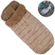 Спальный мешок одеяло с капюшоном Ranger 4 Season. Brown. 210x85см. -20/+0C°. Кемпинговый спальник Рейнджер RA_5515. - изображение 1