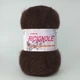 Пряжа Ricignole Fancy Yarn HM18 53 темно-коричневый - изображение 1