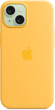 Etui Apple MagSafe Silicone Case dla iPhone 15 Sunshine (MWNA3) - obraz 4