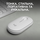 Mysz Logitech Pebble M350s Tonal White (910-007013) - obraz 2