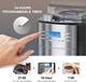 Электрическая кофемашина с контейнером для зерен кофе 2 в 1 DSP KA 3O5S с кофейником 1,5 л и таймером, 1000W - изображение 8