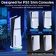 Вертикальный стенд PS5 Slim подставка держатель BebonCool для Sony PlayStation PS5 Slim с RGB подсветкой и 2 USB Hub Белый - изображение 6