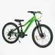 Велосипед спортивный 24" Corso GRAVITY, рама алюминиевая, оборудование Shimano, 21 скорость, собран на 75%. Green (147752) - изображение 3