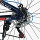 Велосипед спортивный 26" Corso ULTRA, рама алюминиевая, оборудование Shimano, 21 скорость, собран на 75%. Orange and blue (147912) - изображение 5
