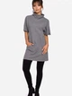 Туніка жіноча BeWear B051 2XL-3XL Сіра (5902041193596) - зображення 1