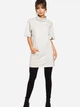 Tunika damska elegancka BeWear B051 2XL-3XL Jasnoszara (5902041193626) - obraz 1