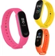 Набор ремешков XOKO Sport для Xiaomi Mi Band 5/6/7 Bright color 3 шт (XK-BND-3SP-BRT) - изображение 2
